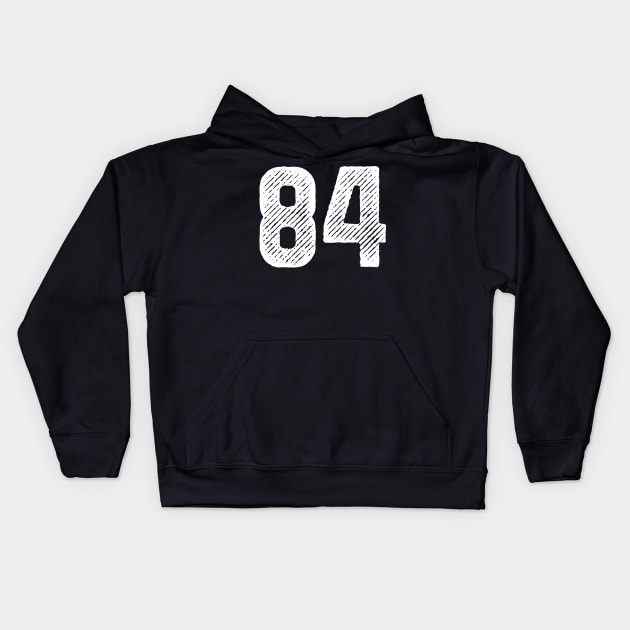 Eighty Four 84 Kids Hoodie by colorsplash